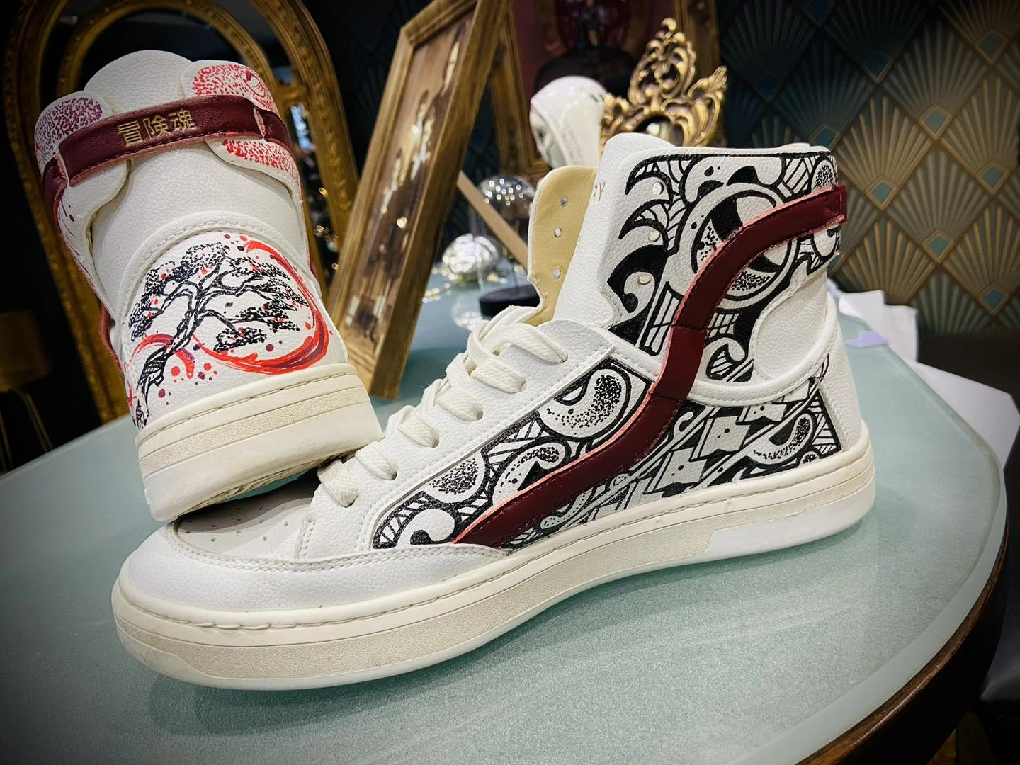 Exemple de chaussure personnalisé